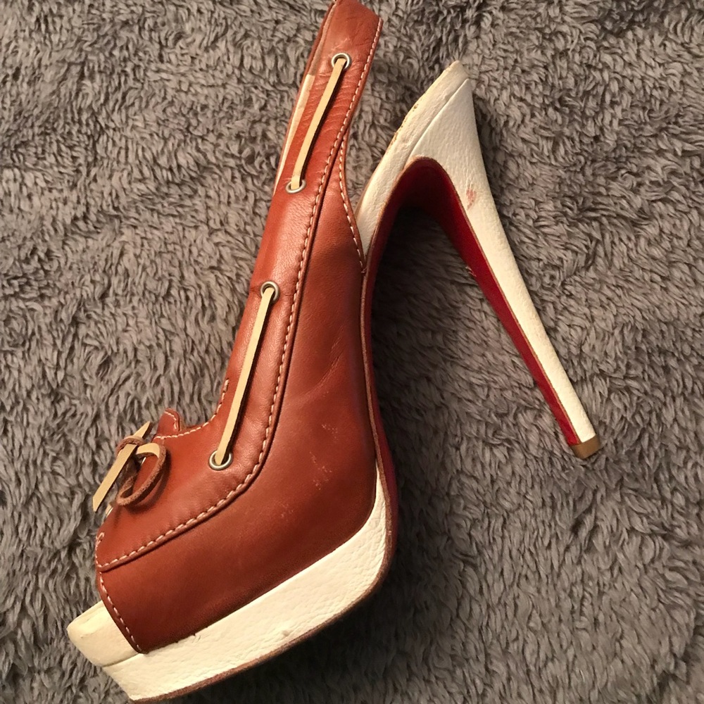 Christian Louboutin open toes heels